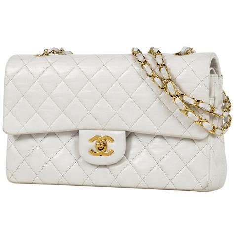 white chanel bag ebay|white chanel crossbody bag.